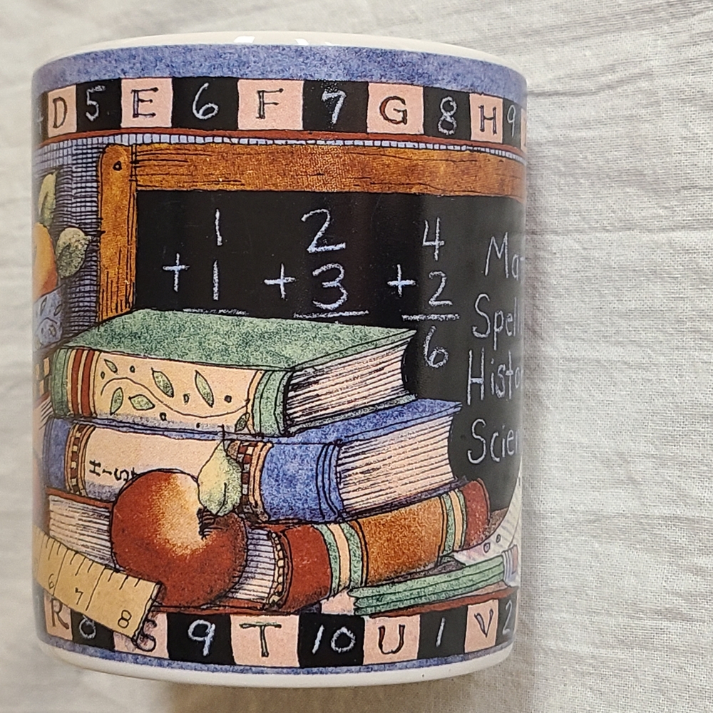 Susan Winget "Homeroom" Collector Series 12 Oz Teacher Classroom Educational Mug
